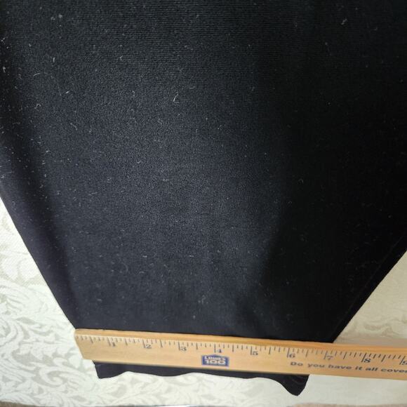 Denim 24/7 Velvet Pull On Pants sz 2X Black Elastic Waist Lounge NEW - Picture 12 of 13